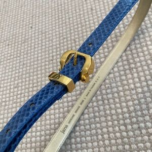 Vintage jana snake skin belt